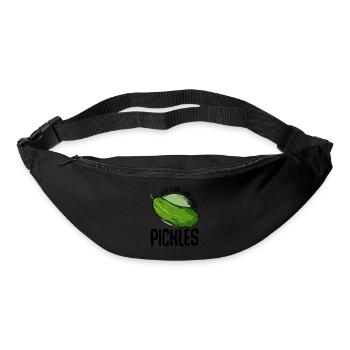 Gurke - Gürteltasche - Schwarz - Vorne