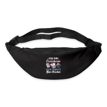 Lustiges Erzieherin Kinder Kindergarten Geschenk - Gürteltasche - Schwarz - Vorne