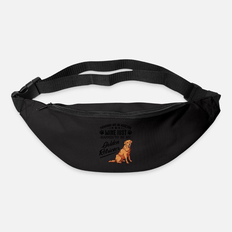 Golden retriever - Bum bag - black