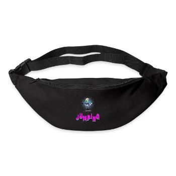 Saut trampoline jumpstyle hopping sport - Sac banane - noir - Devant