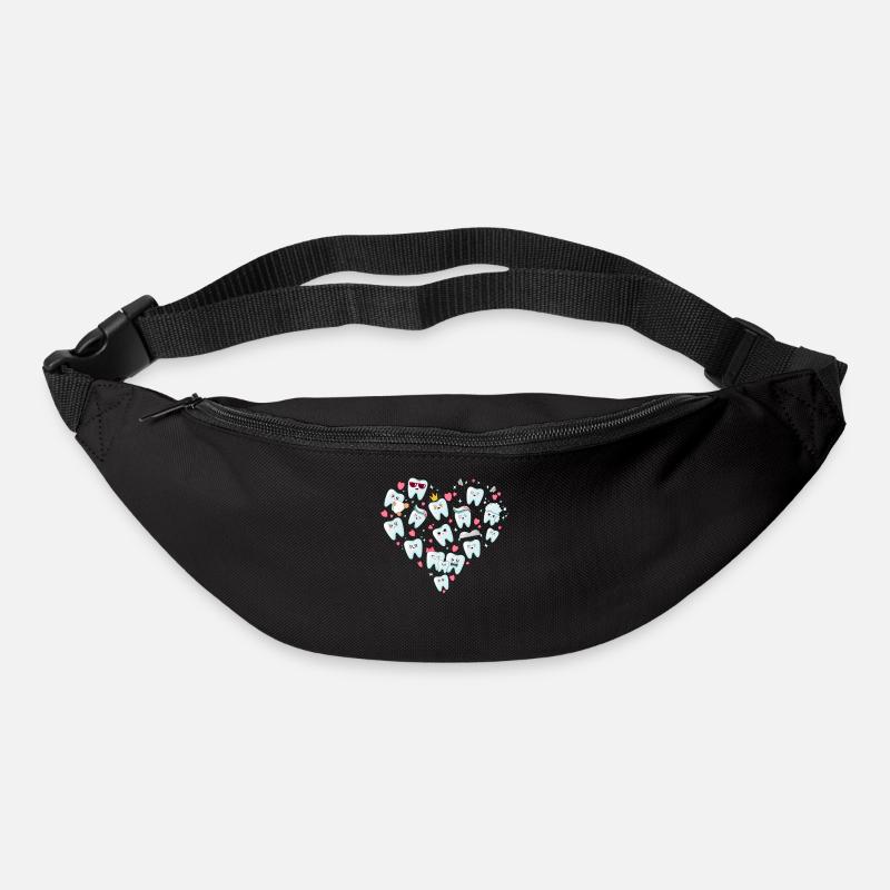 Zahnarzt - Gürteltasche - Schwarz