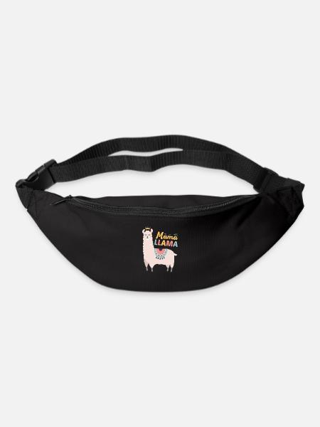 Mama Lama - Sac banane - noir