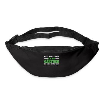 Gärtner Gartenbau - Gürteltasche - Schwarz - Vorne