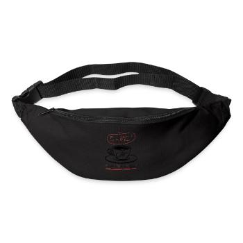 E = MC2 - Gürteltasche - Schwarz - Vorne
