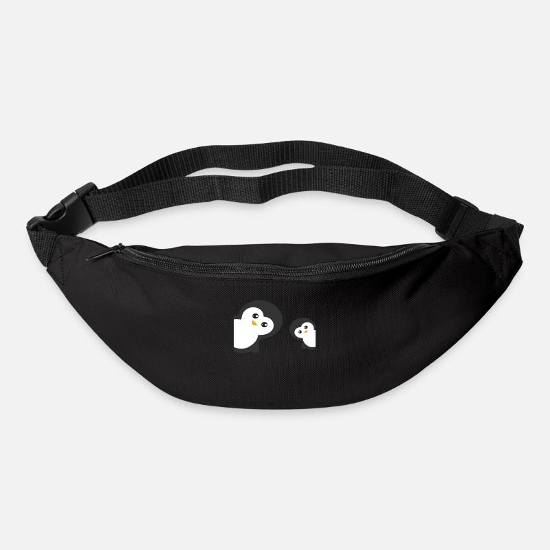 Pinguin - Gürteltasche - Schwarz