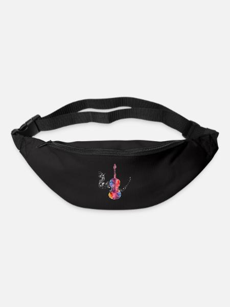 Violine - Gürteltasche - Schwarz
