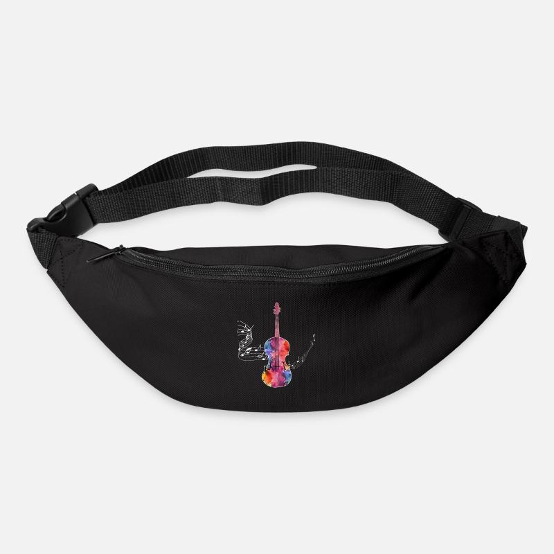 Violon - Sac banane - noir