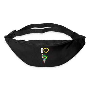 Die Liebe Südamerikas - Gürteltasche - Schwarz - Vorne