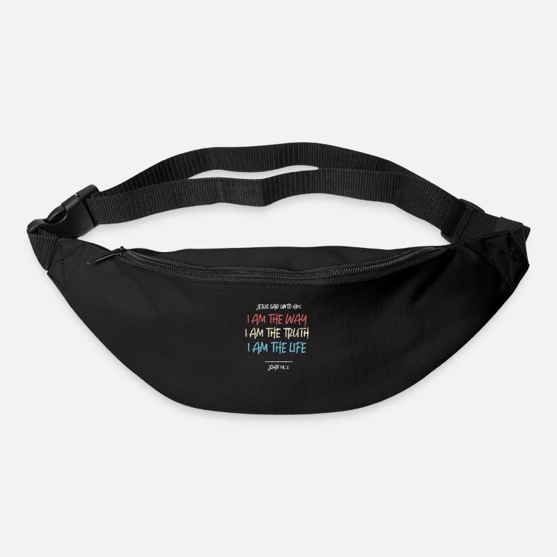 Jesus - Gürteltasche - Schwarz