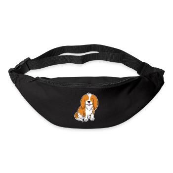 Cavalier King Charles Spaniel - Bum bag - black - Front