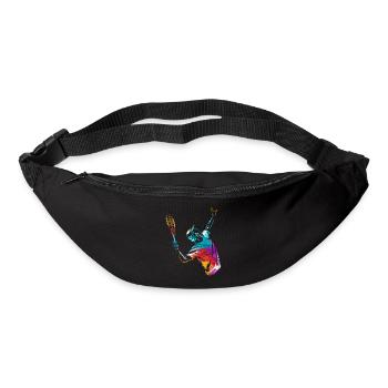 Tennis Sport - Gürteltasche - Schwarz - Vorne