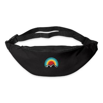 Berge - Gürteltasche - Schwarz - Vorne