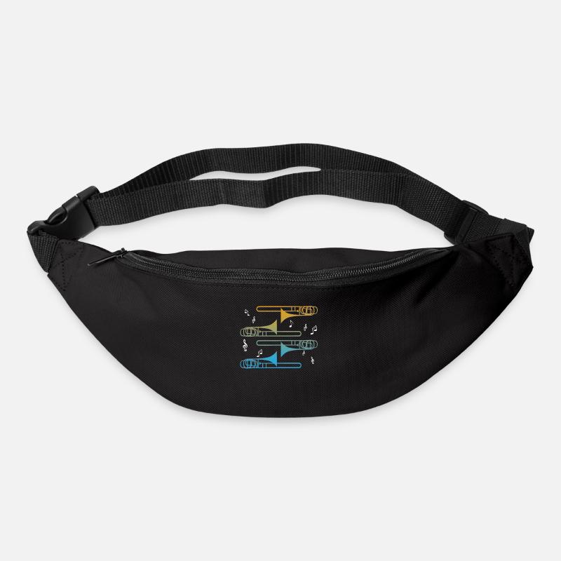Posaune - Gürteltasche - Schwarz