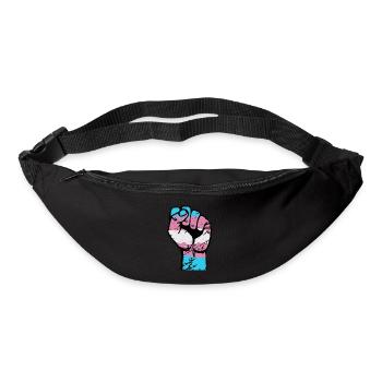 Trans Resist Faust - Gürteltasche - Schwarz - Vorne