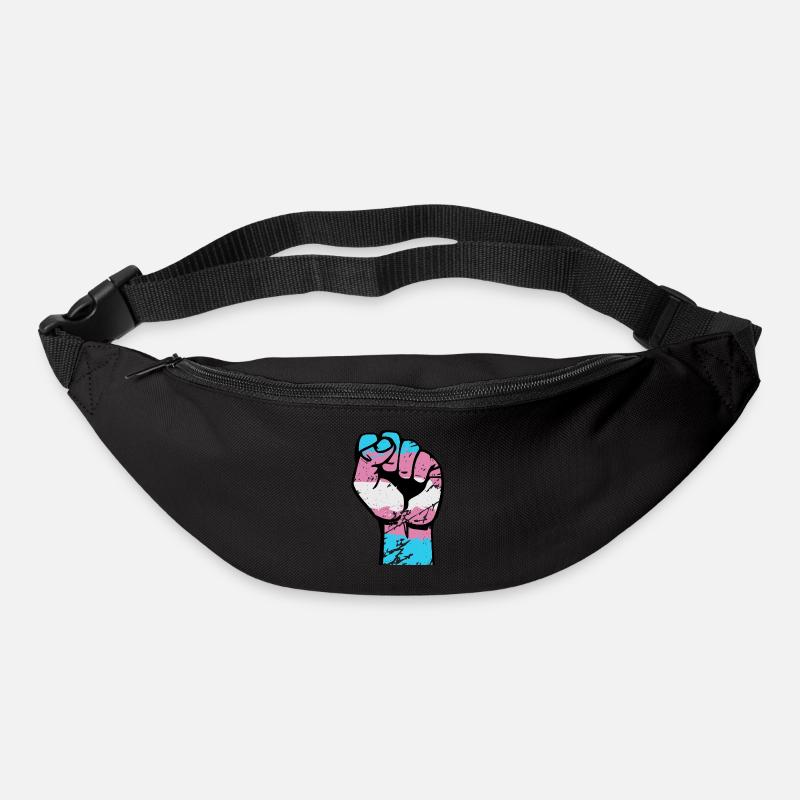 Trans Resist Faust - Gürteltasche - Schwarz