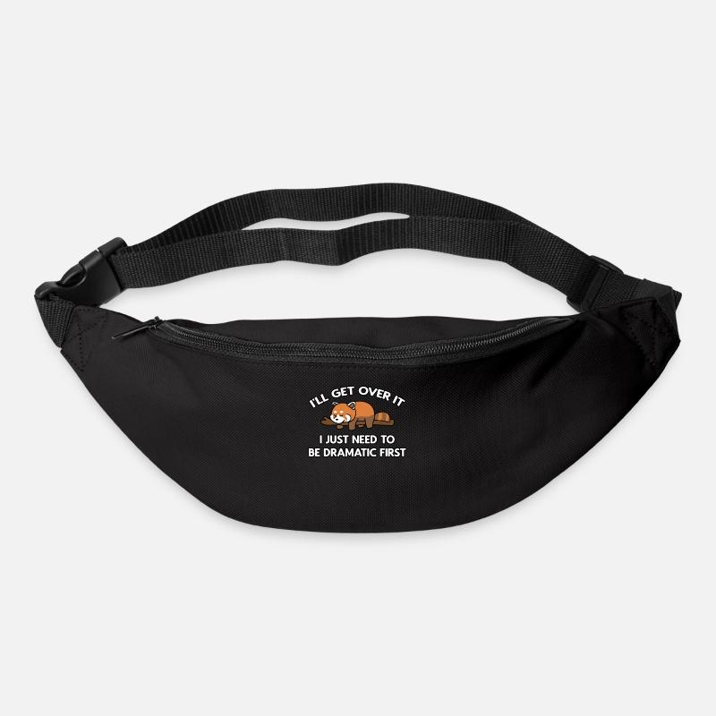I'll Get Over It Red Panda - Bum bag - black