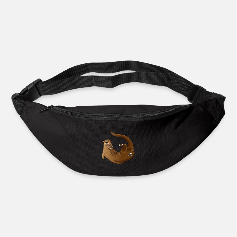 Loutre - Sac banane - noir