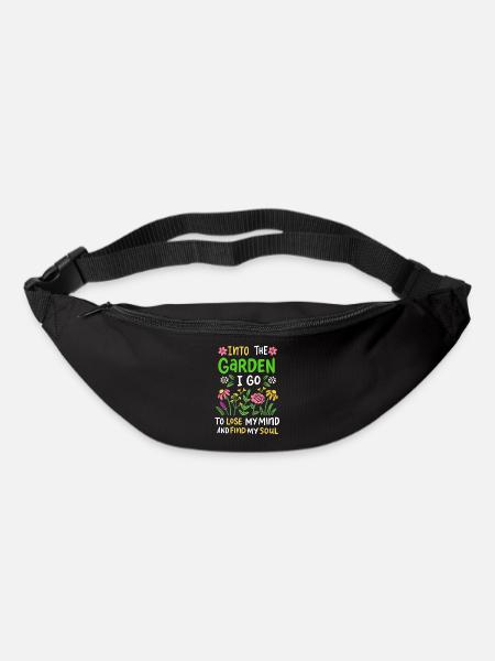 Garden gardening hobby gardener - Bum bag - black