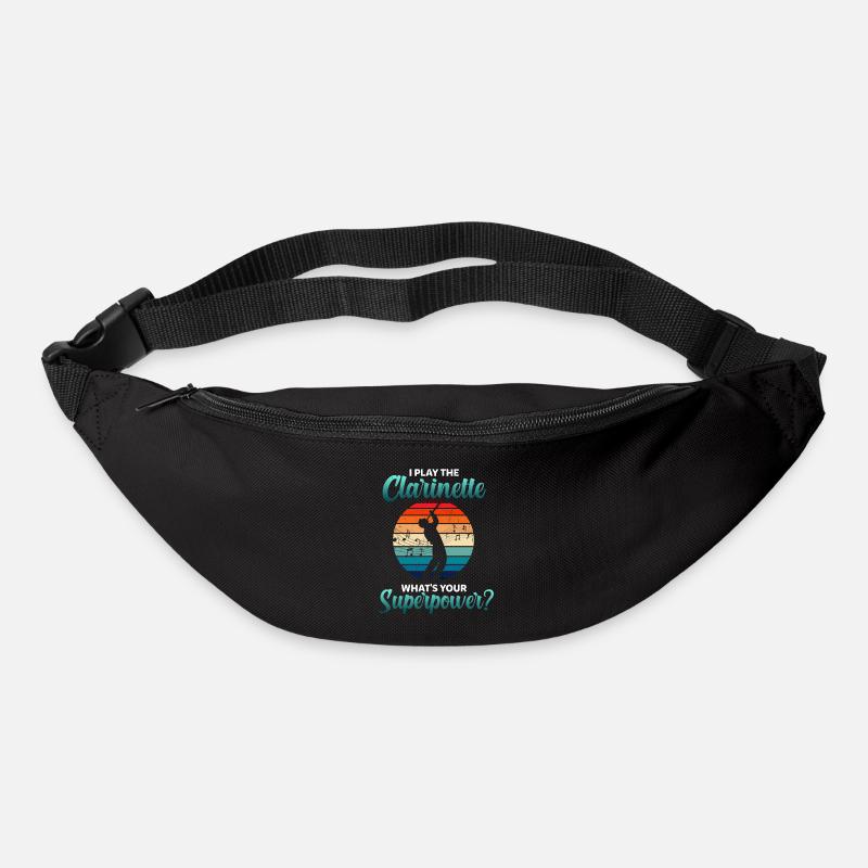 Klarinettenspieler Klarinette - Gürteltasche - Schwarz