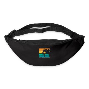 Alpinistes Escalade - Sac banane - noir - Devant