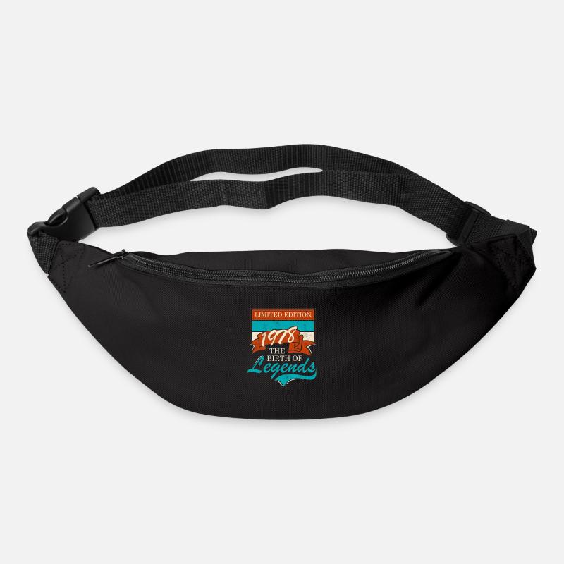 Geboren 1978 - Gürteltasche - Schwarz