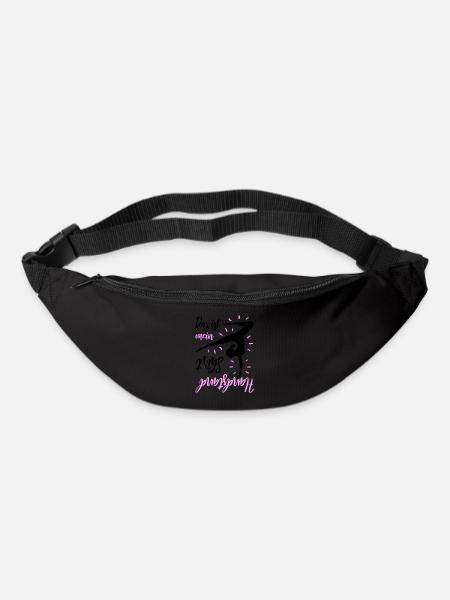 Turnen Das Ist Mein Handstand Shirt - Gürteltasche - Schwarz