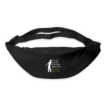 Klarinette - Gürteltasche - Schwarz - Vorne