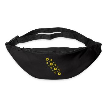 Sunflowers, sunflowers, yellow flowers - Bum bag - black - Front
