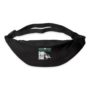 Wachtel - Gürteltasche - Schwarz - Vorne