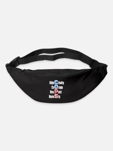 Support cops police cop supporters - Bum bag - black