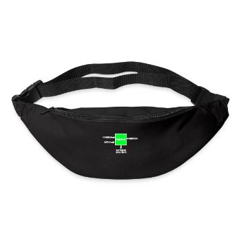 Engineer Gift for Civil Mechanical - Bum bag - black - Front