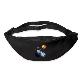 Weltraum - Gürteltasche - Schwarz - Vorne