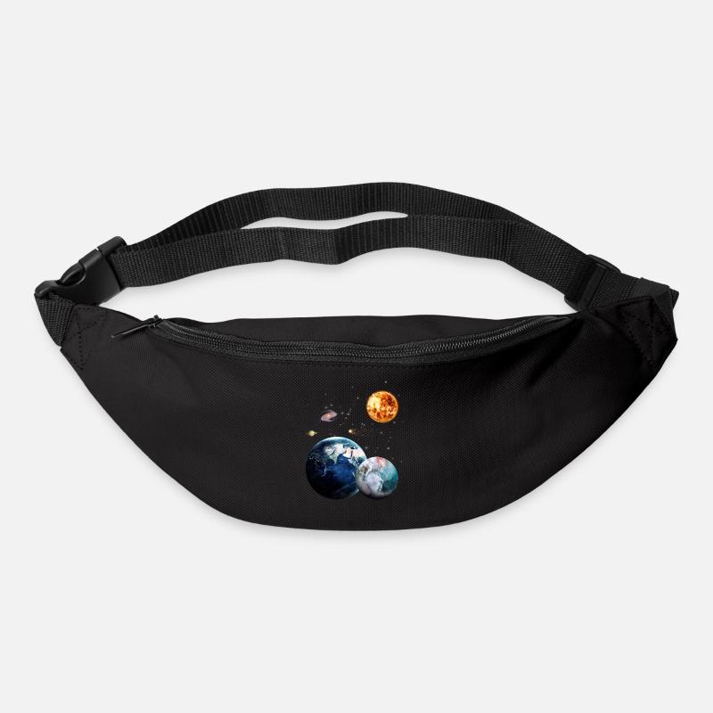 espace - Sac banane - noir