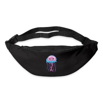 Lustige Quallen Ocean Love Aquarium Quallen - Gürteltasche - Schwarz - Vorne