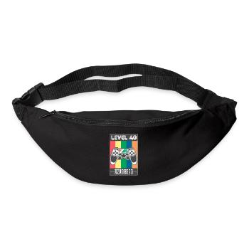 40th birthday 40 years 40th birthday man 40th - Bum bag - black - Front
