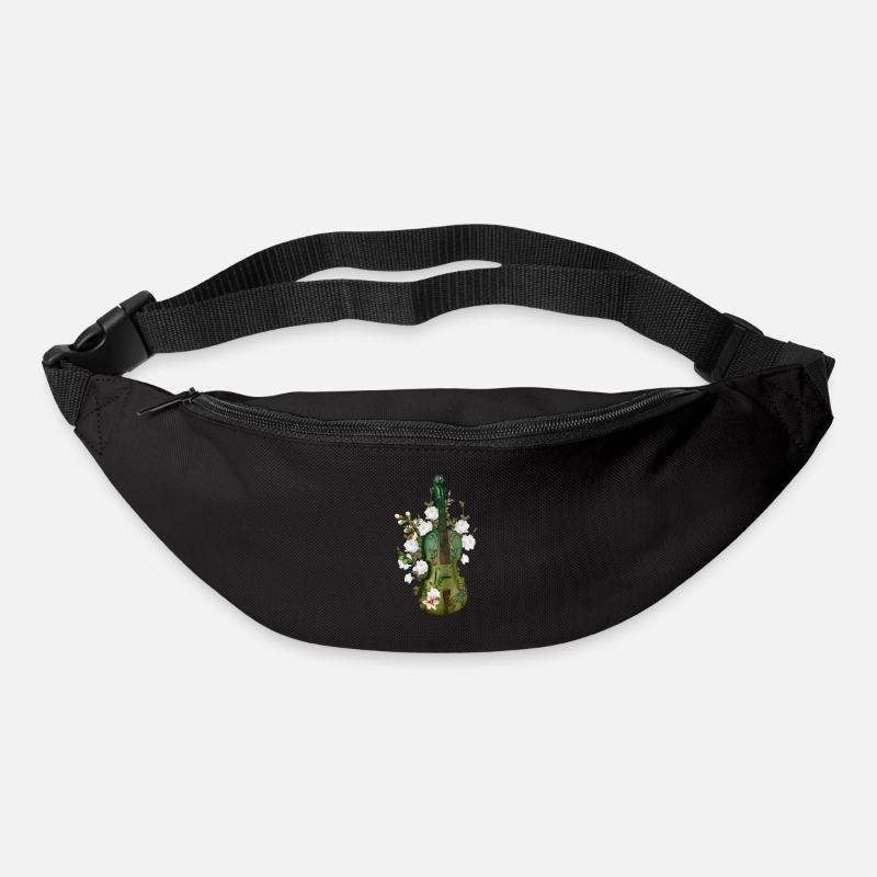Wunderbare Geige - Gürteltasche - Schwarz