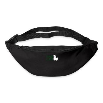 No Prob Llama Lama espagnol - Sac banane - noir - Devant