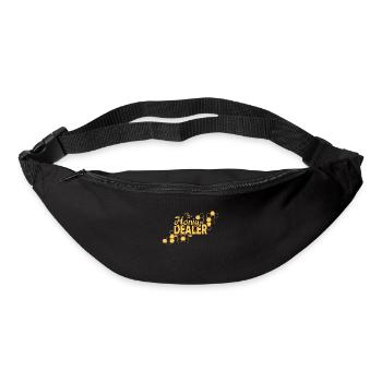 Abeilles apiculteurs marchands de miel - Sac banane - noir - Devant