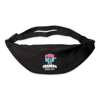 Le sexe du bébé révèle pour GRANDPA - Sac banane - noir - Devant