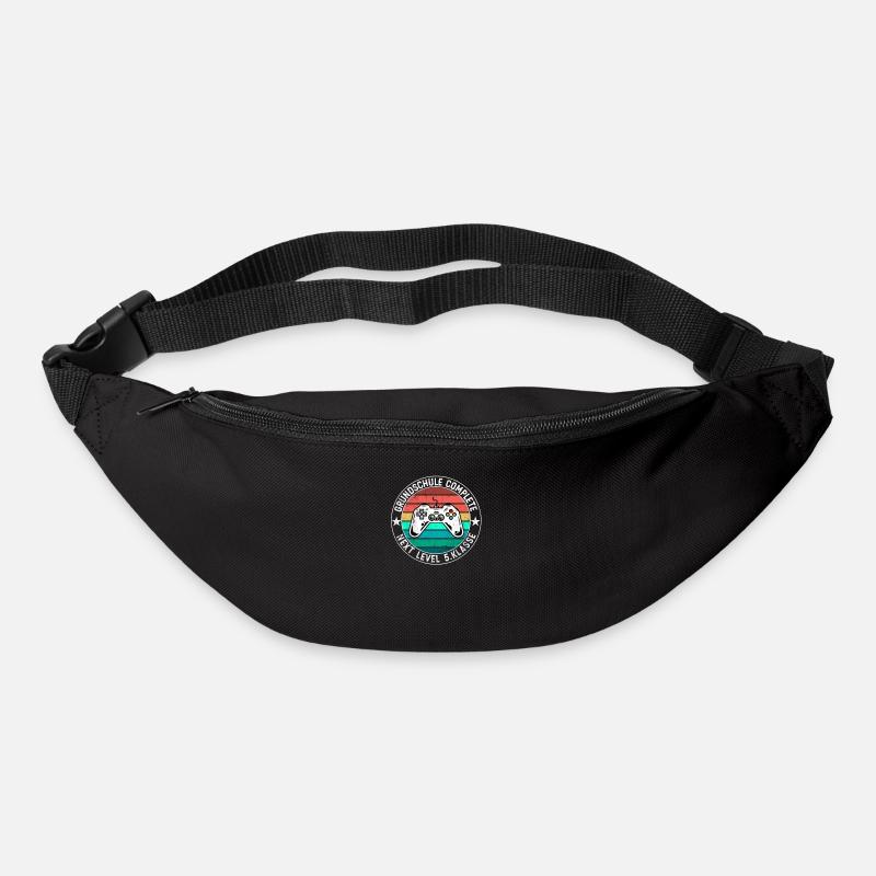 Einschulung 5. Klasse Gaming Gymnasium Realschule - Gürteltasche - Schwarz