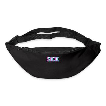 Sick Krank Krass Krasso Sickmode Sick - Bum bag - black - Front