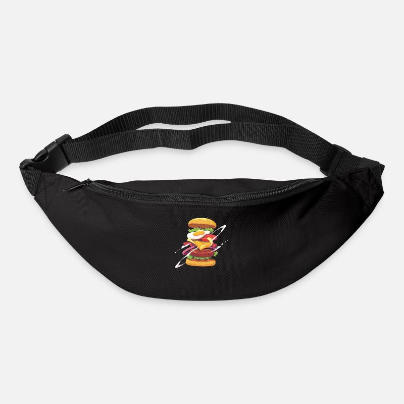 Burger - Gürteltasche - Schwarz