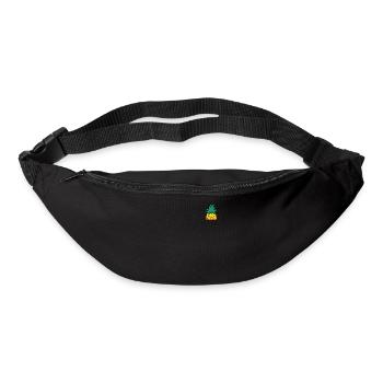 Funny Fruit In A Pocket Summer Pineapple Love - Bum bag - black - Front