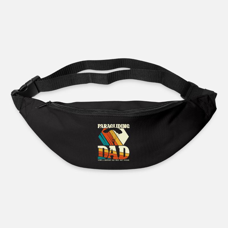Paragliding Dad - paraglider pilot - Bum bag - black