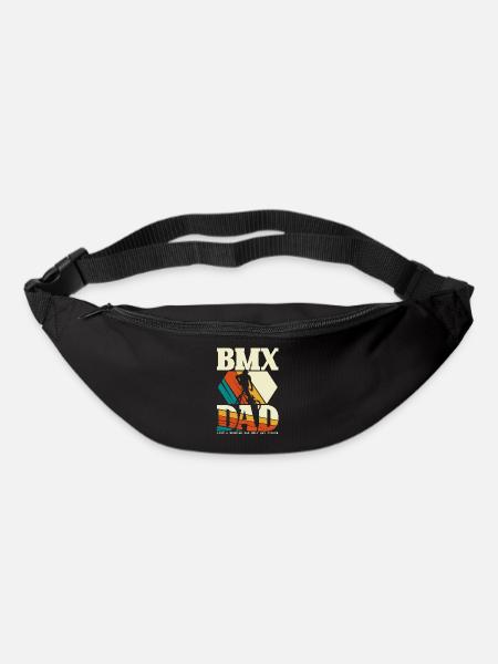 BMX Dad Bmxrad Mountain Bike Fête des pères - Sac banane - noir