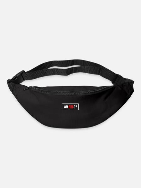 WWRBGD What would Ruth Bader Ginsberg do? Feminism - Gürteltasche - Schwarz
