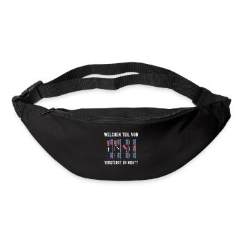 Parking driving instructor sayings driving school teacher jokes - Bum bag - black - Front