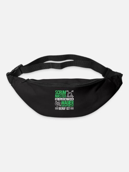 Docker Scrum Master Software Coding Geschenk - Gürteltasche - Schwarz