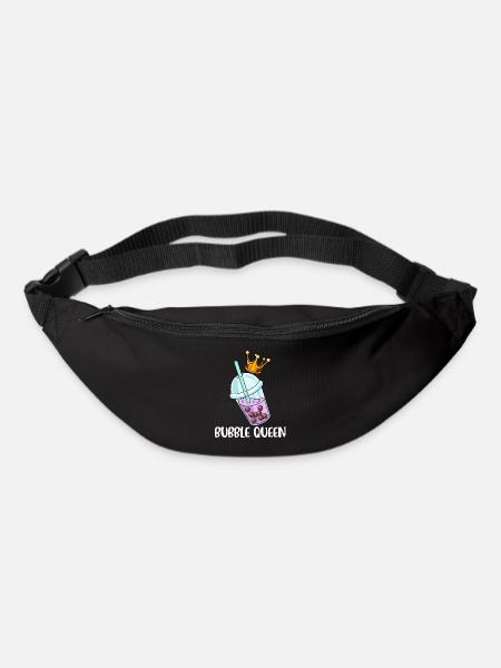 Bubble Tea Gechenk Femmes Boba Tea Bubble Tea - Sac banane - noir