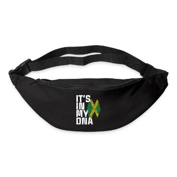 Afrique afrique cadeau vêtements africains - Sac banane - noir - Devant